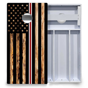 Nurse Thin Line Flag Cornhole Boards - All Weather Series