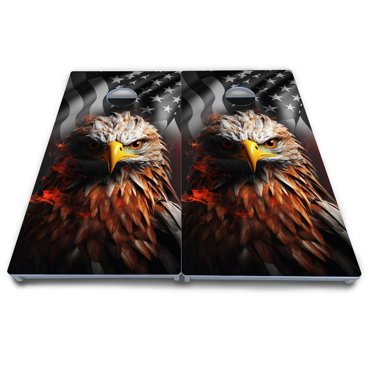 Fire Eagle Cornhole Boards - All Weather Series