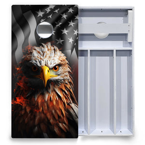 Fire Eagle Cornhole Boards - All Weather Series