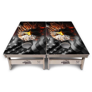 Fire Eagle Cornhole Boards – Tournament Series