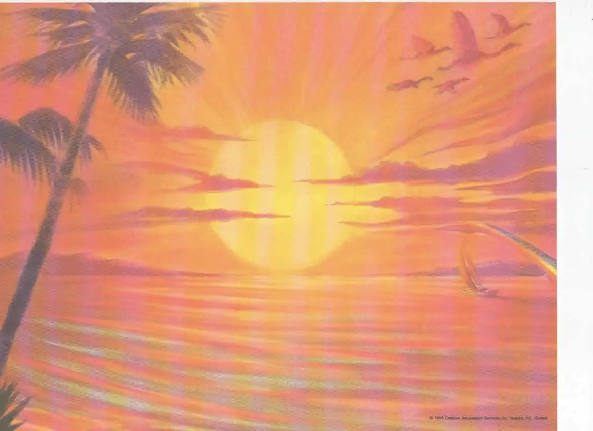 Personalized Name Art: Sunset Background by Main Street Collective. Custom Creative Names printed on Sunset art.
