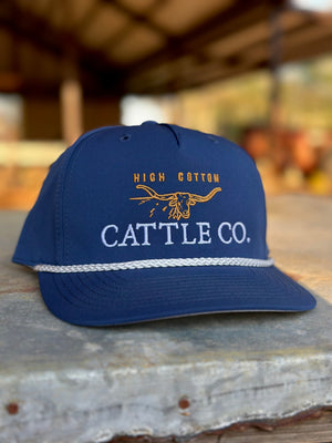 The Cattleman Blue Performance Hat by High Cotton Hat Co in Texas