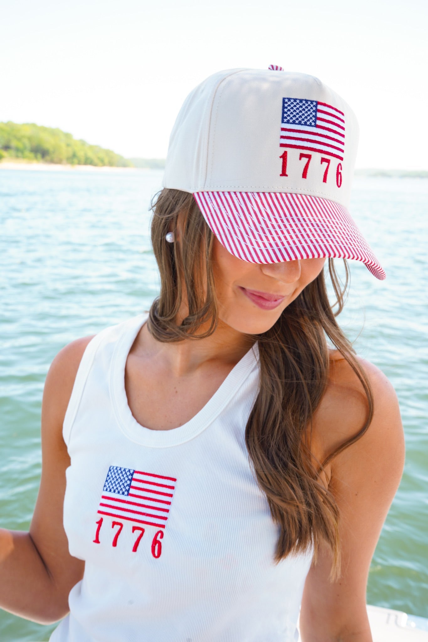 1776 American Flag Hat