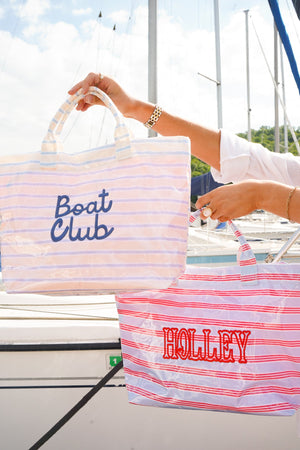Cabana Clear Coat Tote