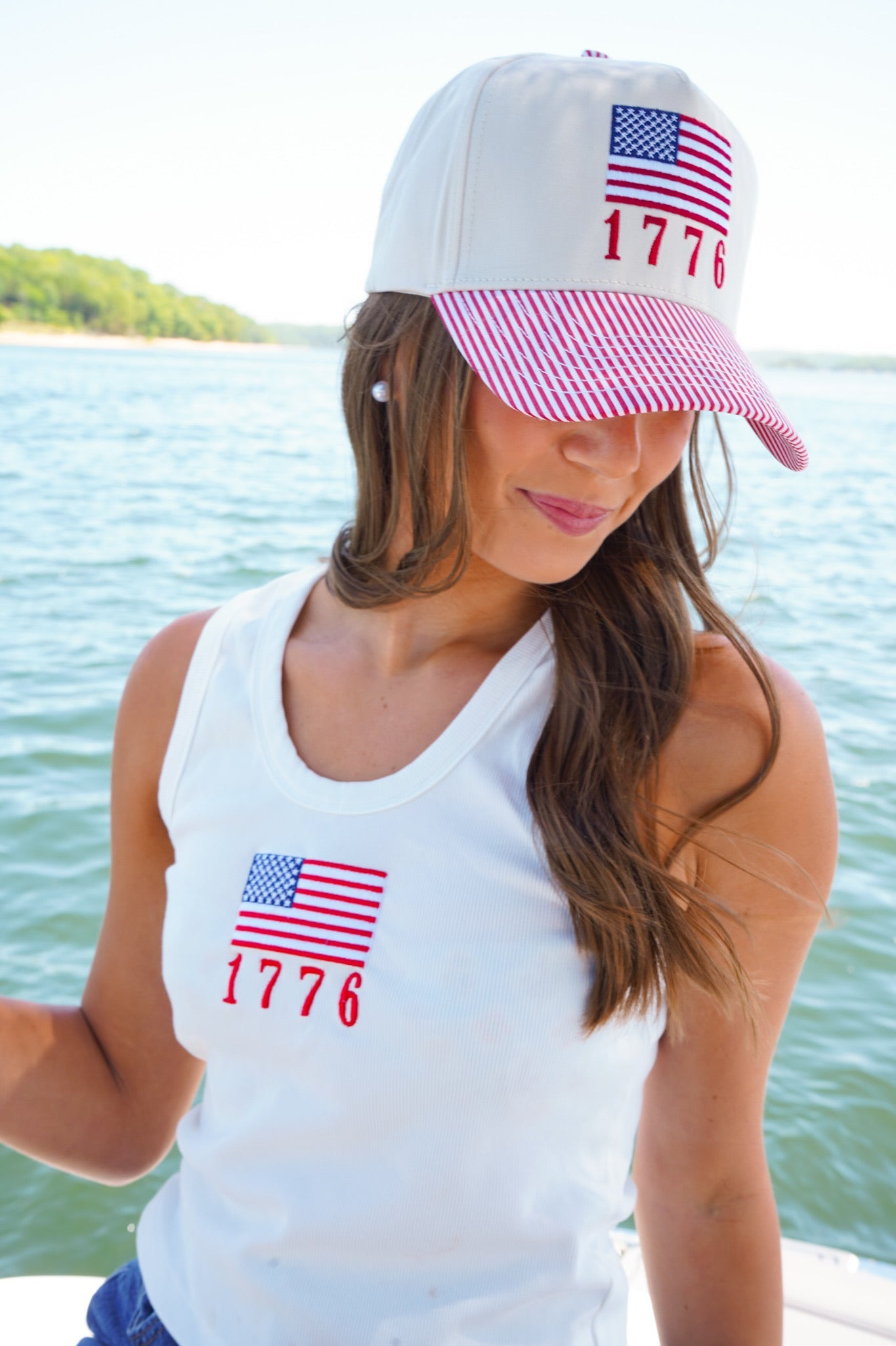 1776 American Flag Hat