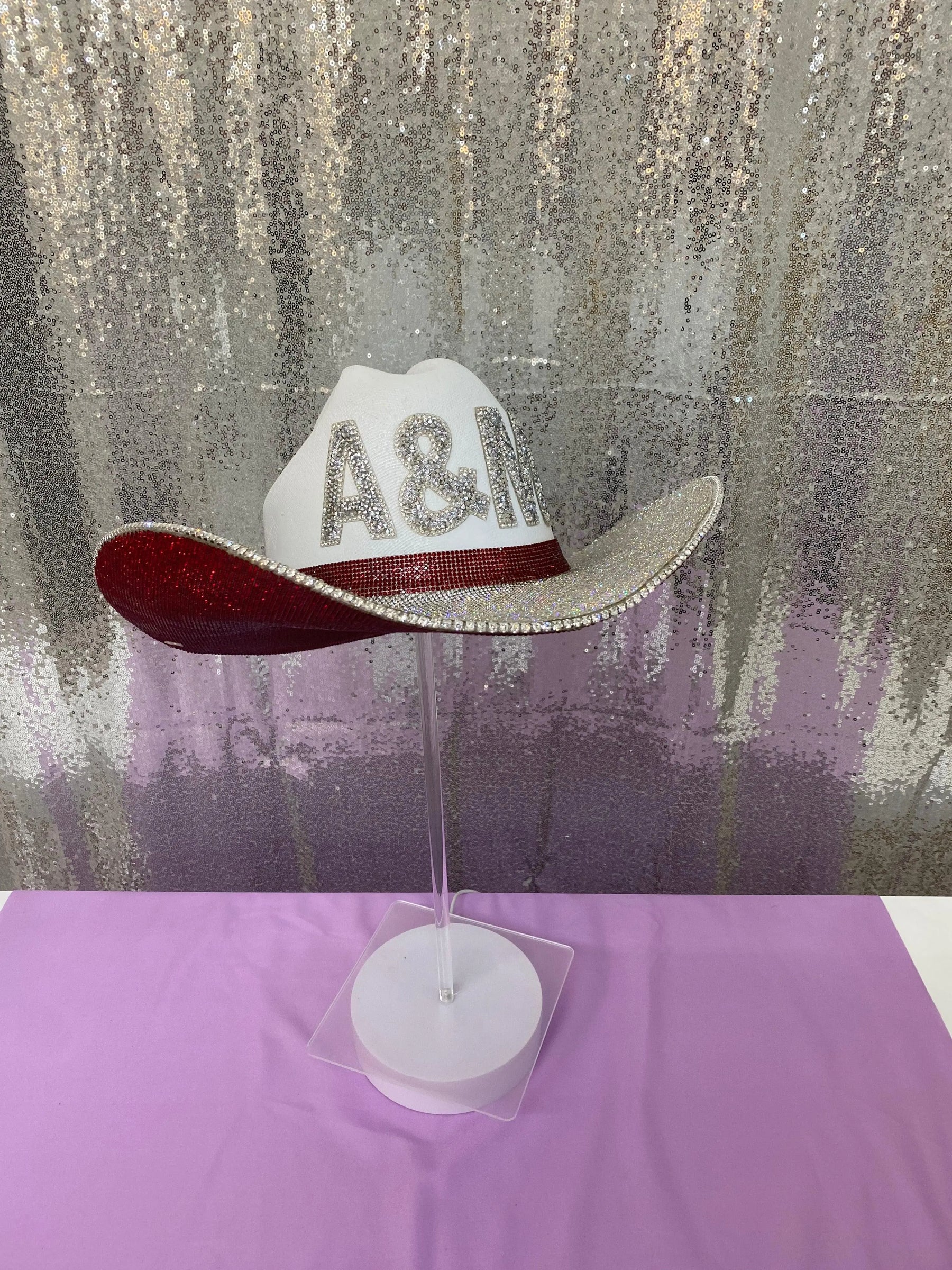 A&M Hat by Rhinestone Cowgirl, Southern lifestyle apparel main product photo
