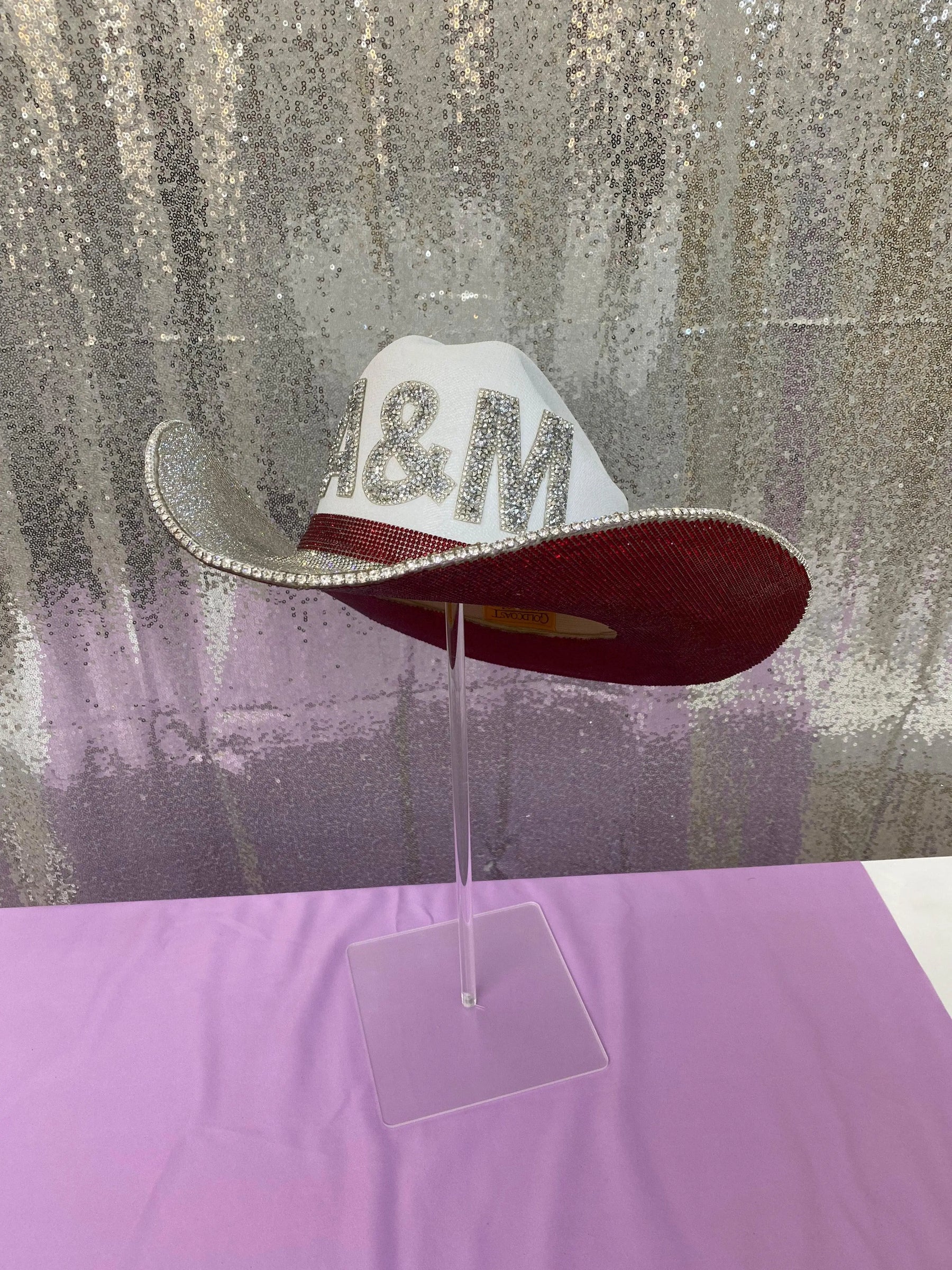 A&M Hat by Rhinestone Cowgirl, Southern lifestyle apparel detail photo 2