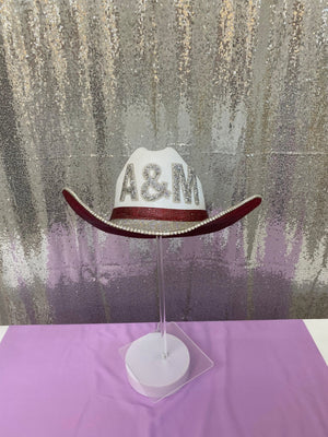 A&M Hat by Rhinestone Cowgirl, Southern lifestyle apparel detail photo 3