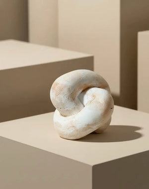 Abstract Stone Decor by Believe Candle, Southern home decor detail photo 2