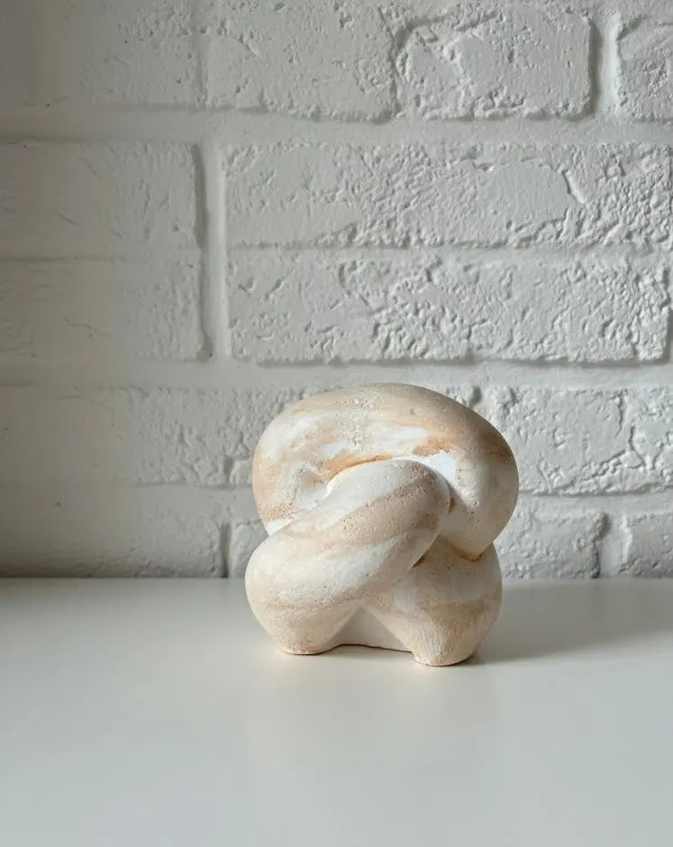 Abstract Stone Decor by Believe Candle, Southern home decor detail photo 3