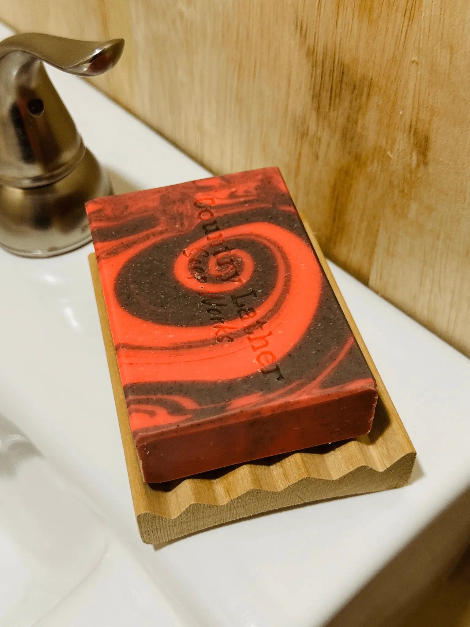 Alder Wood Soap Dish by Country Lather Soap Works