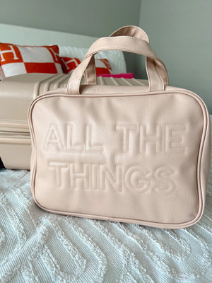 All The Things - Leather Hanging Bag by KenzKustomz, handmade leather goods detail photo 17