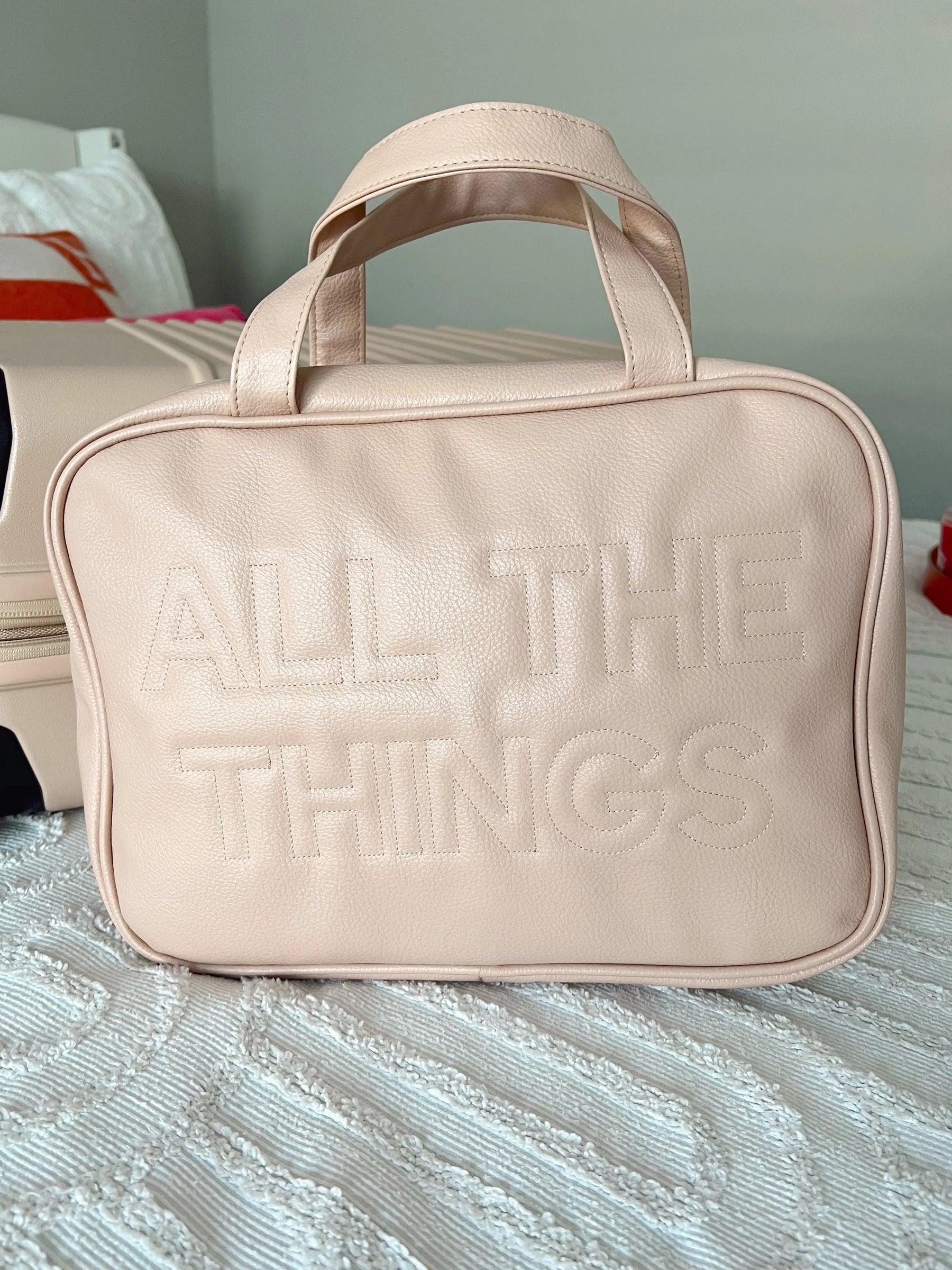All The Things - Leather Hanging Bag by KenzKustomz, handmade leather goods detail photo 18