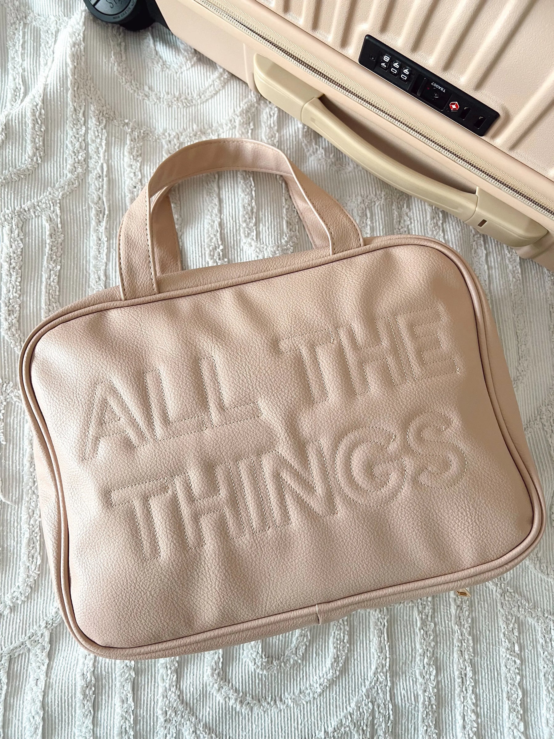 All The Things - Leather Hanging Bag by KenzKustomz, handmade leather goods detail photo 19