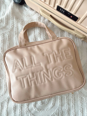 All The Things - Leather Hanging Bag by KenzKustomz, handmade leather goods detail photo 19