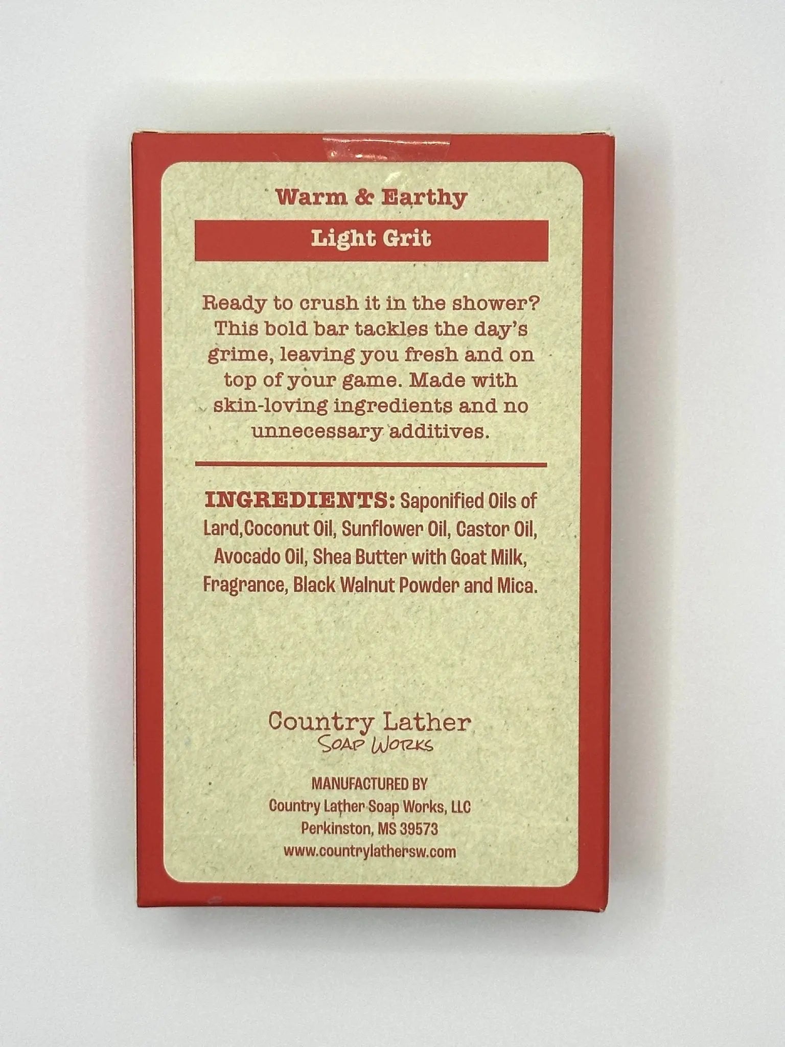 Amber and Oakmoss Soap Bar Set of 30 Bars Wholesale by Country Lather Soap Works, natural skincare detail photo 3