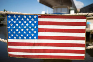 American Flag - Rubber Fire Hose - Waterproof by Recycled Firefighter, Southern food gift detail photo 5