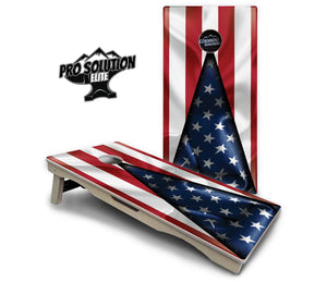 American Flag630 Cornhole Boards - Pro Solution Elite Series by Cornhole Solutions, custom cornhole board detail photo 2