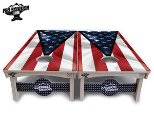 American Flag630 Cornhole Boards - Pro Solution Elite Series by Cornhole Solutions, custom cornhole board detail photo 3
