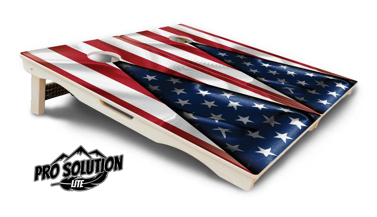 American Flag630 Cornhole Boards - Pro Solution Lite Series by Cornhole Solutions, custom cornhole board detail photo 4