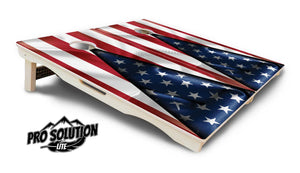 American Flag630 Cornhole Boards - Pro Solution Lite Series by Cornhole Solutions, custom cornhole board detail photo 4