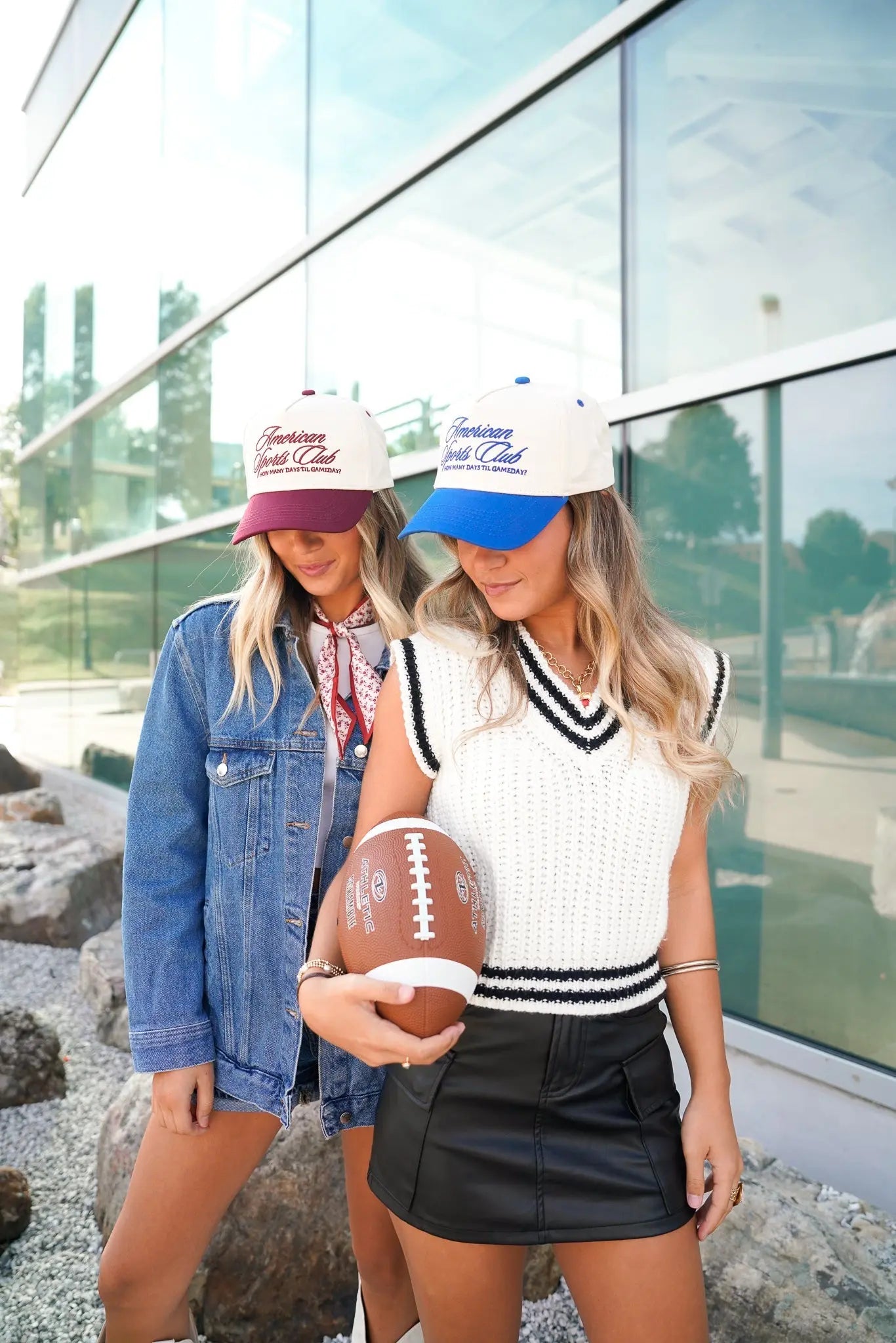 American Sports Club Vintage Trucker Hat KenzKustomz