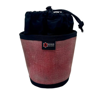 Ammo & Gear Bag by Recycled Firefighter, handmade leather goods detail photo 9