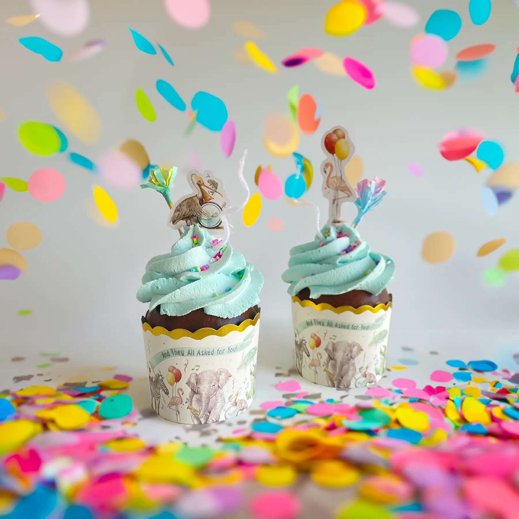 And They All Asked for You Cupcake Decorations Set Nola Tawk