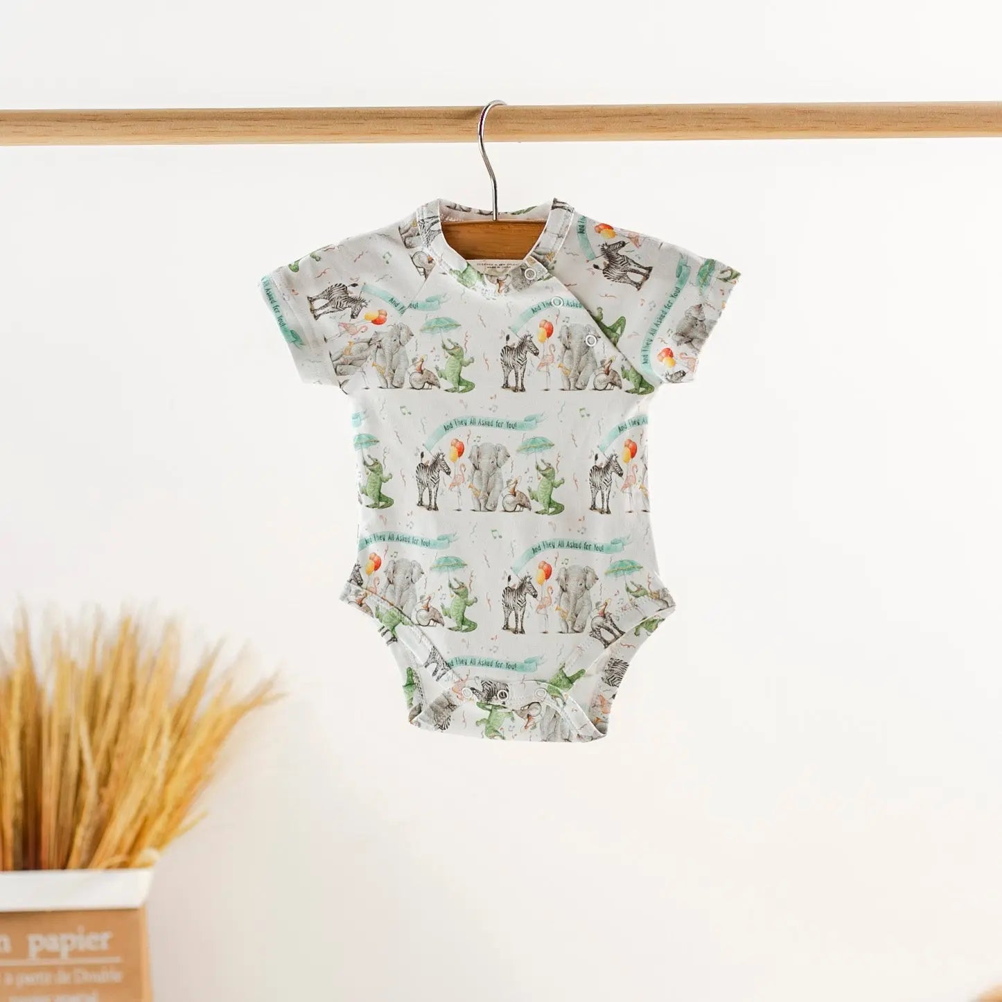 And They All Asked for You Organic Cotton Baby Onesie Nola Tawk