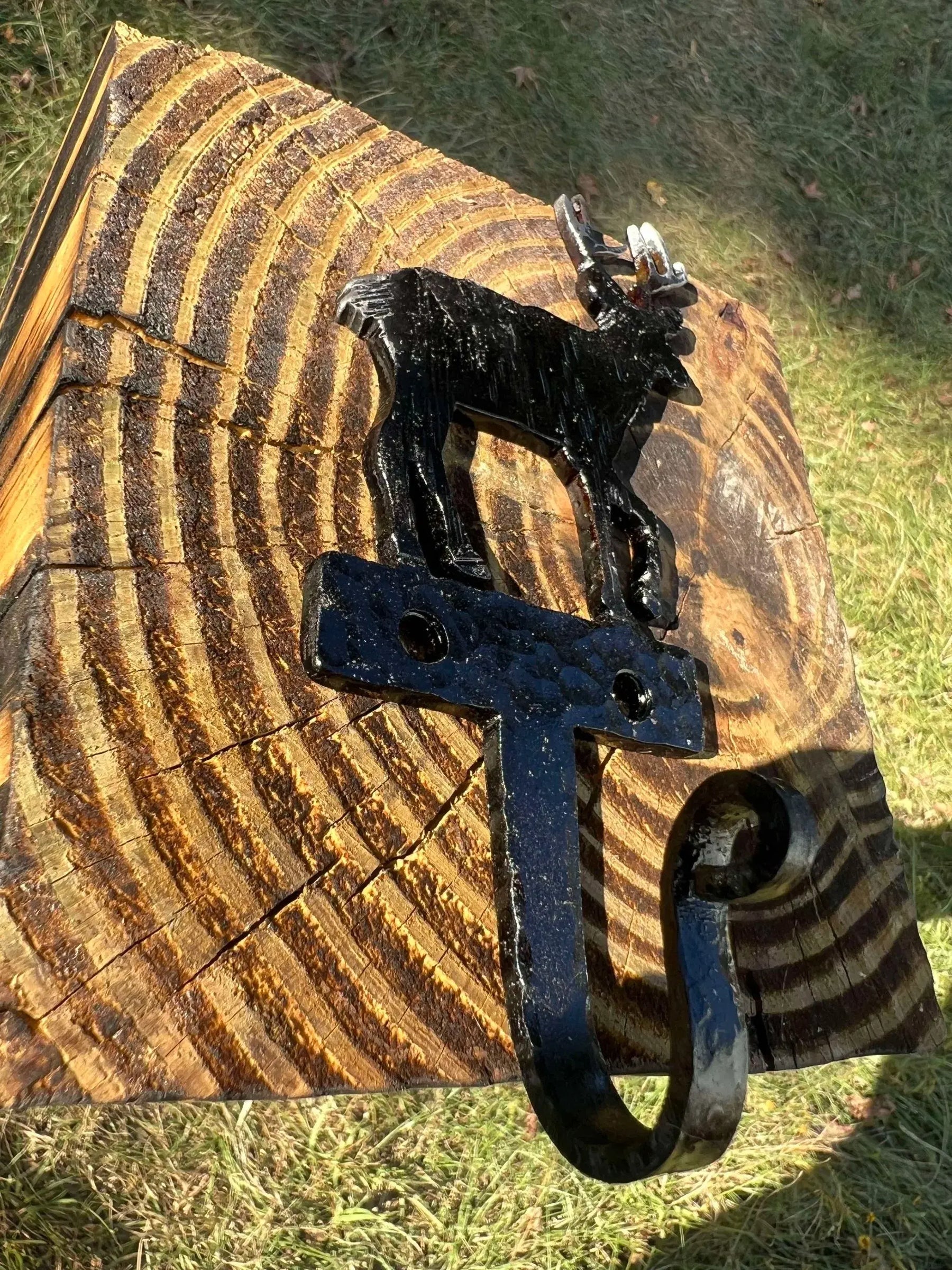 Animal Hooks by Redbeard's Forge LLC, Southern home decor detail photo 4