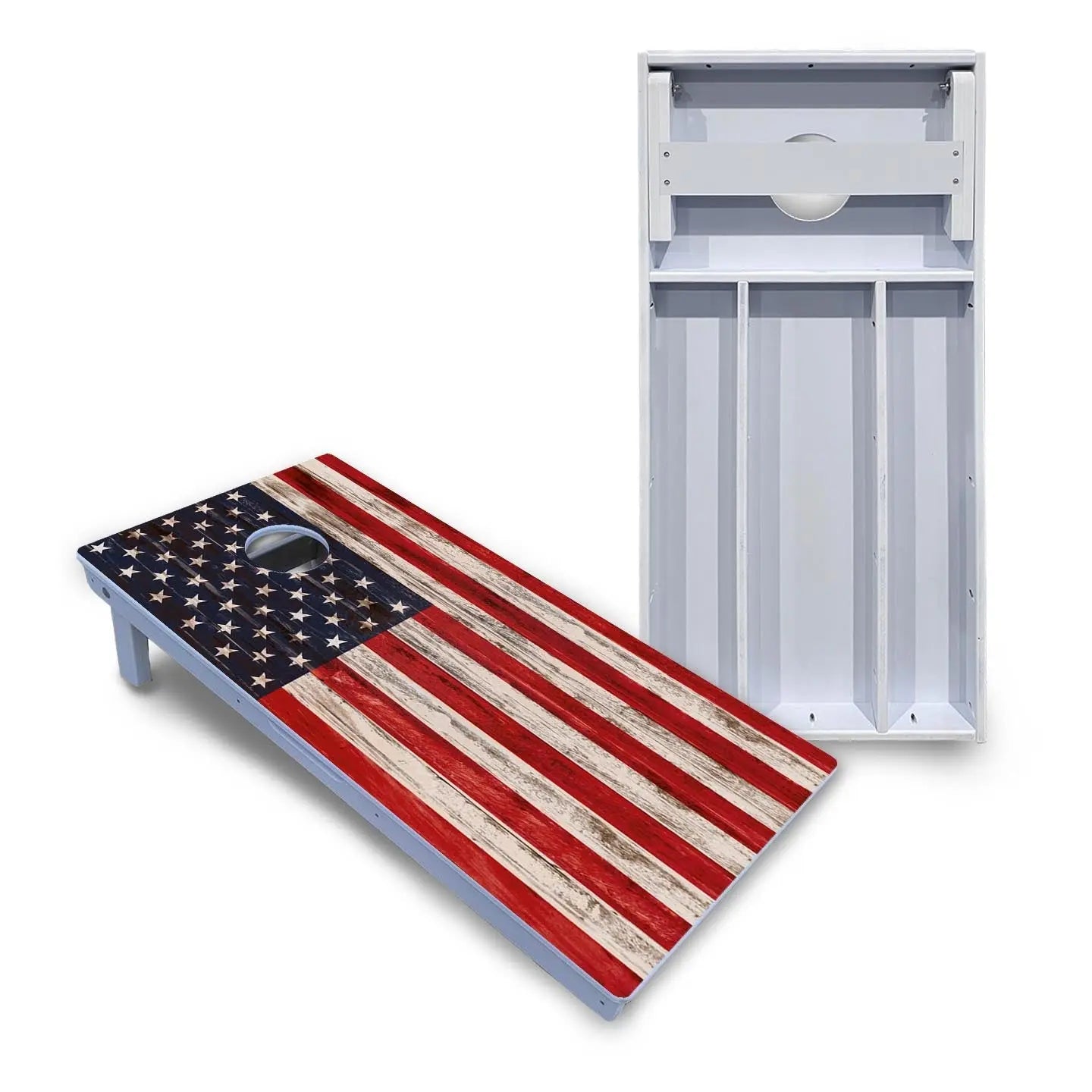 Antique Flag Cornhole Boards - All Weather Series Cornhole Solutions