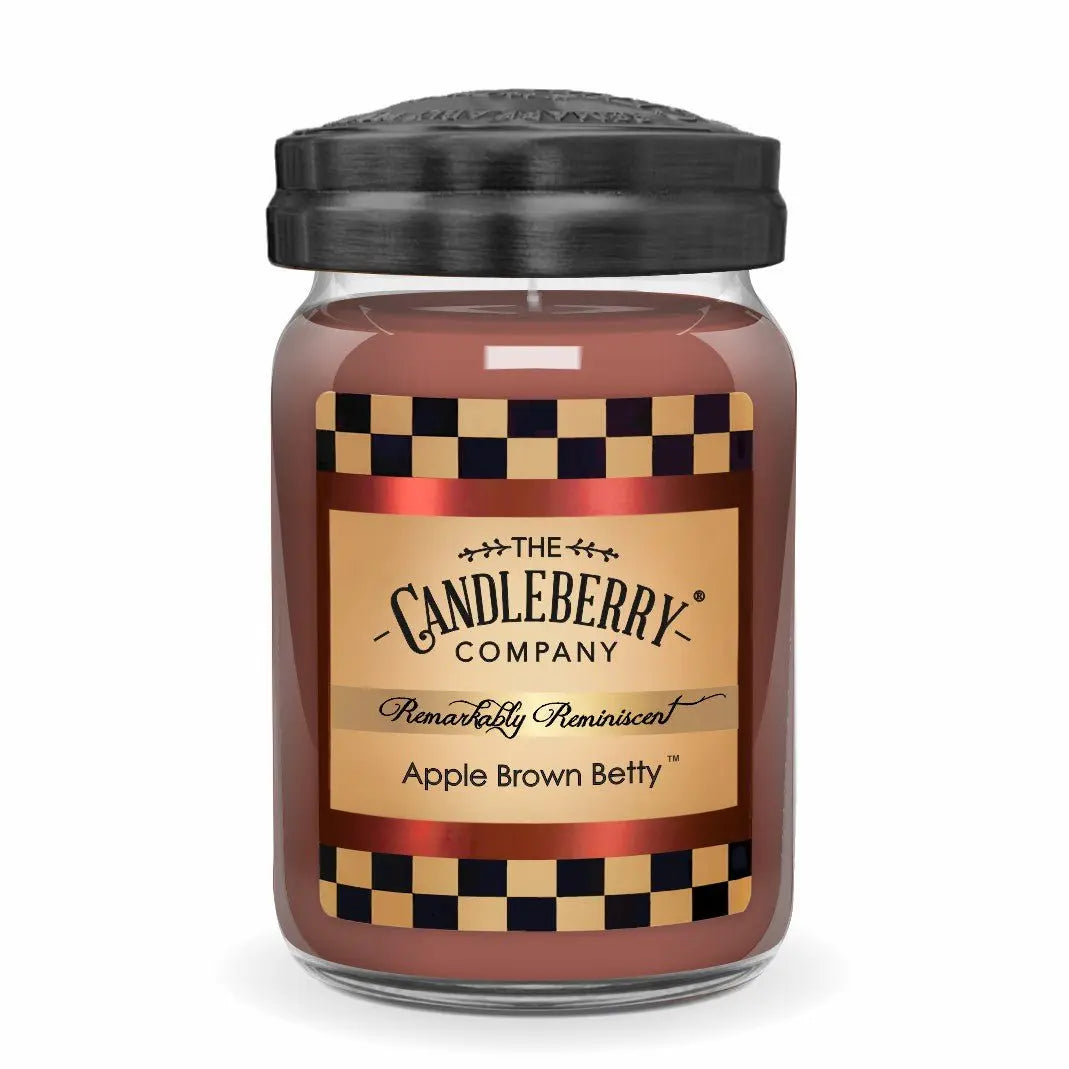 Apple Brown Betty™, Large Jar Candle (Collective) The Candleberry® Candle Company