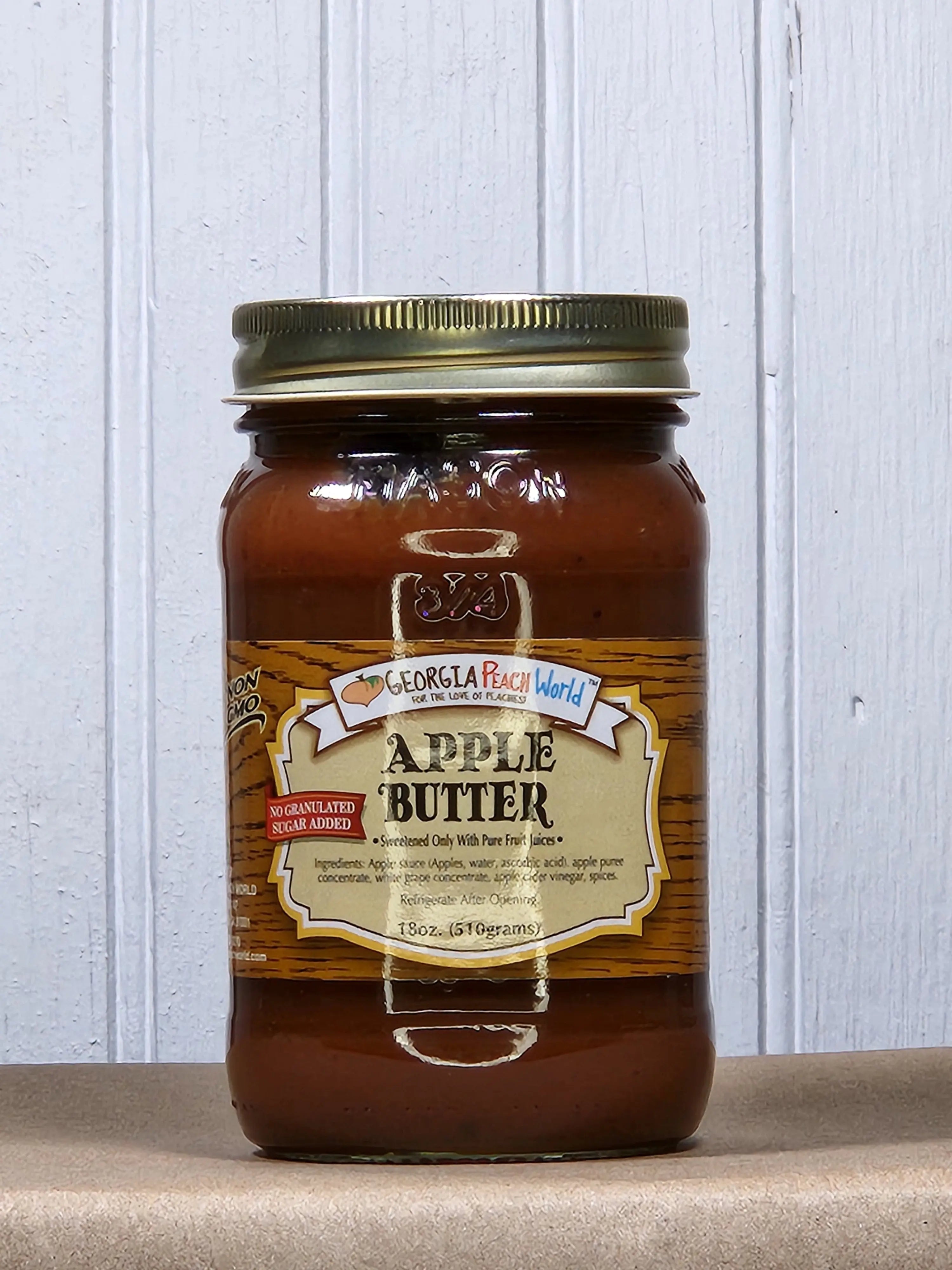 Apple Butter - No Sugar Added Georgia Peach World