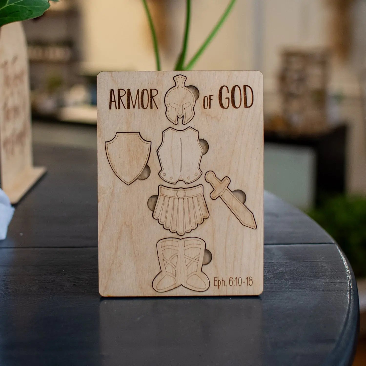 Armor of God Wood Puzzle Still Magnolia