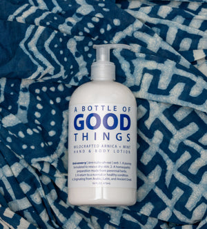 Arni•cover•y Arnica + Mint Lotion ~ 16 oz. by Essential Journeys, natural skincare detail photo 7
