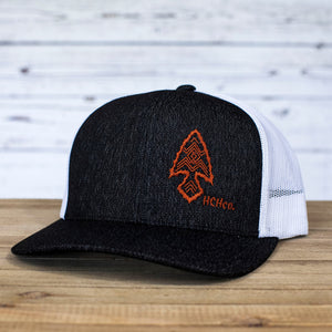 Arrowhead Trucker Hat by High Cotton Hat Co in Texas