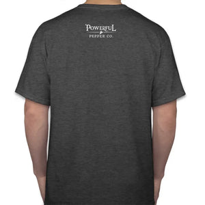 Art Pepper Plumage T-Shirt by Powerful Pepper Company, Southern food gift detail photo 2