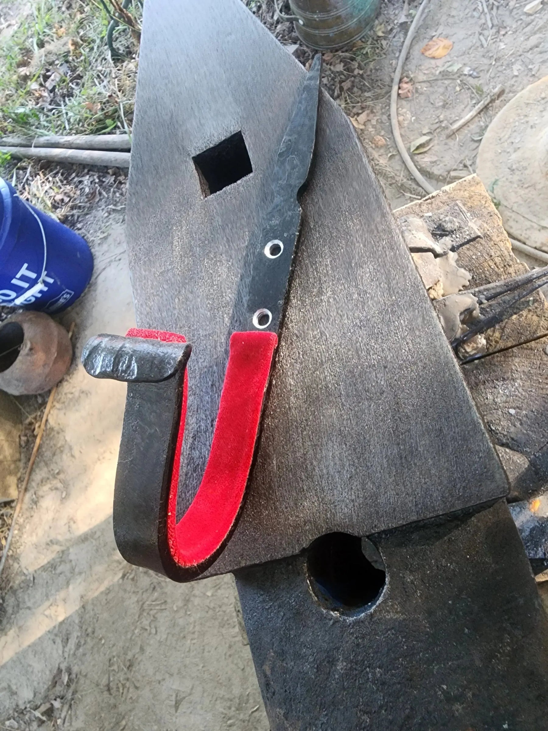 Artisan Gun Hooks by Redbeard's Forge LLC, Southern home decor detail photo 4