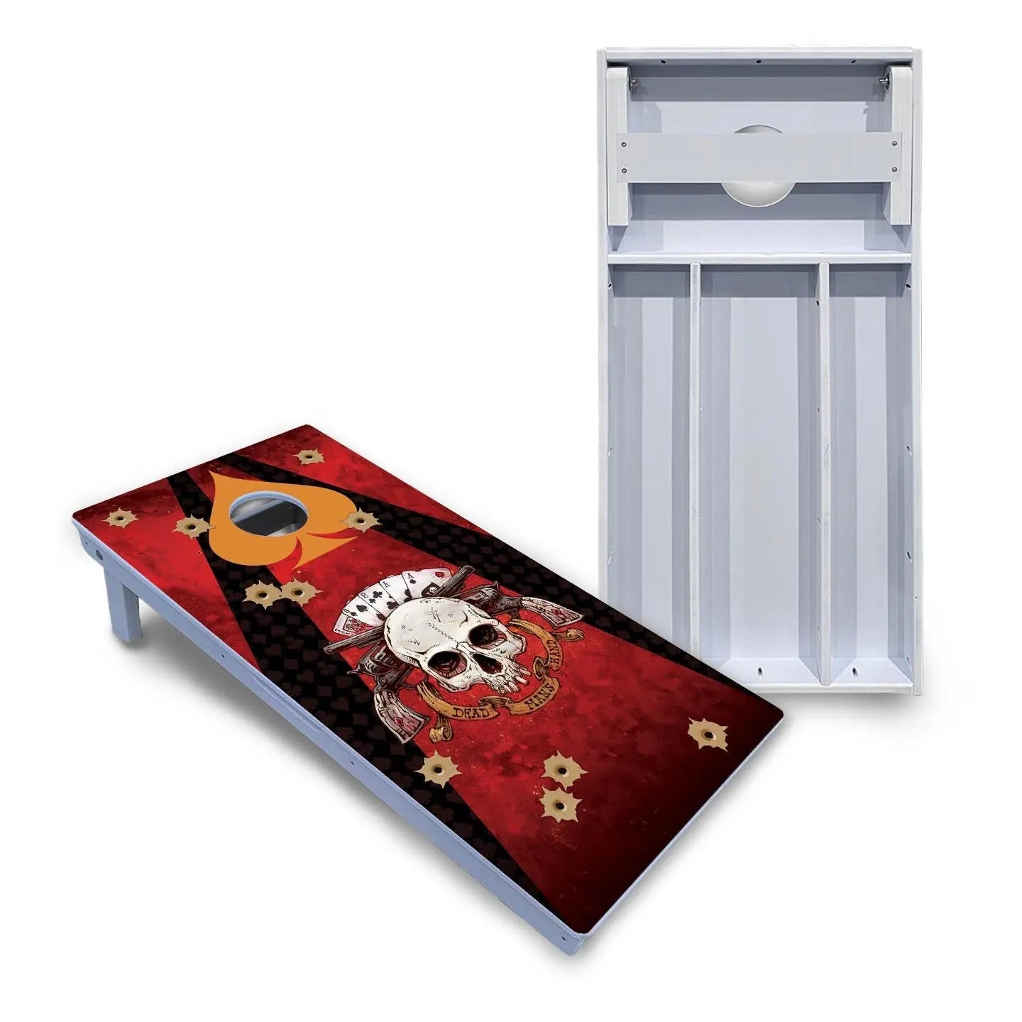 Artist Series Cornhole Boards - All Weather Series - Deadman's Hand Cornhole Solutions