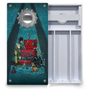 Artist Series Cornhole Boards - All Weather Series - Split Design by Cornhole Solutions, Southern home decor detail photo 7