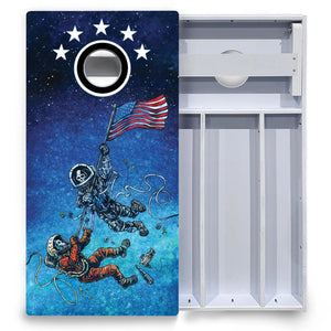 Artist Series Cornhole Boards - All Weather Series - Split Design by Cornhole Solutions, Southern home decor detail photo 11