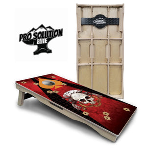 Artist Series Cornhole Boards - Pro Solution Elite Series by Cornhole Solutions, custom cornhole board detail photo 2