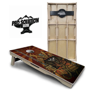 Artist Series Cornhole Boards - Pro Solution Elite Series by Cornhole Solutions, custom cornhole board detail photo 6