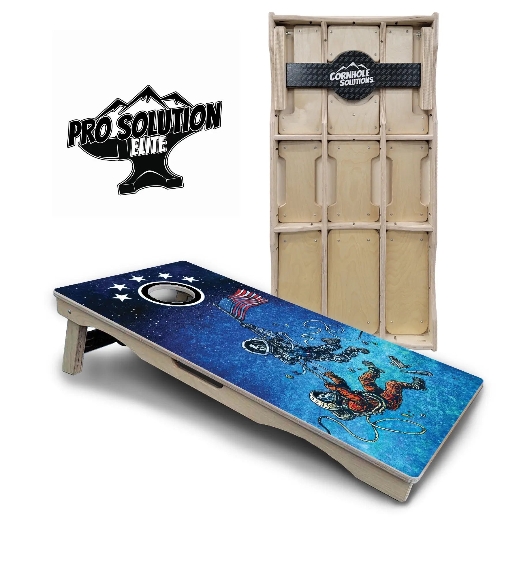 Artist Series Cornhole Boards - Pro Solution Elite Series by Cornhole Solutions, custom cornhole board detail photo 7