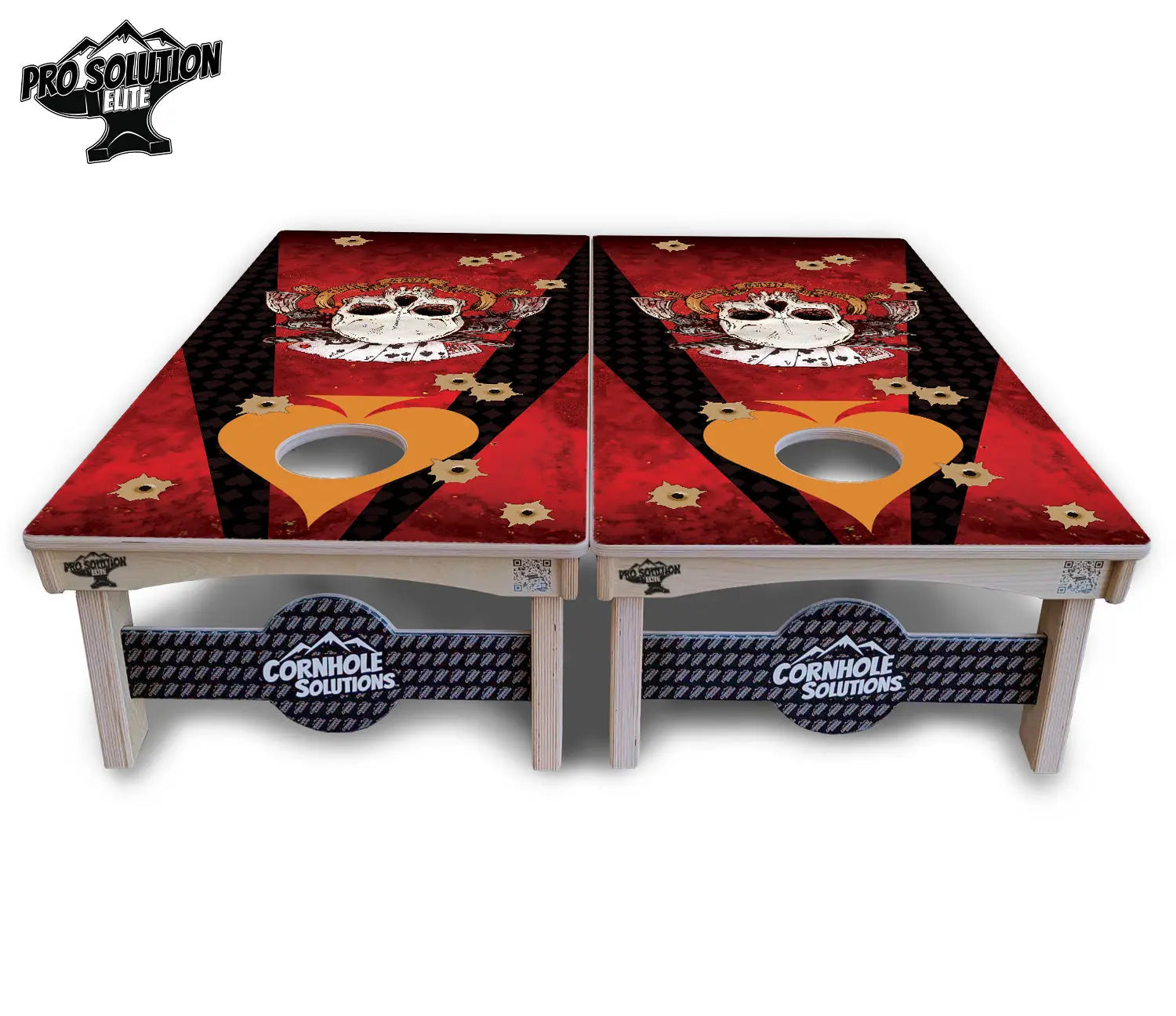 Artist Series Cornhole Boards - Pro Solution Elite Series by Cornhole Solutions, custom cornhole board detail photo 9