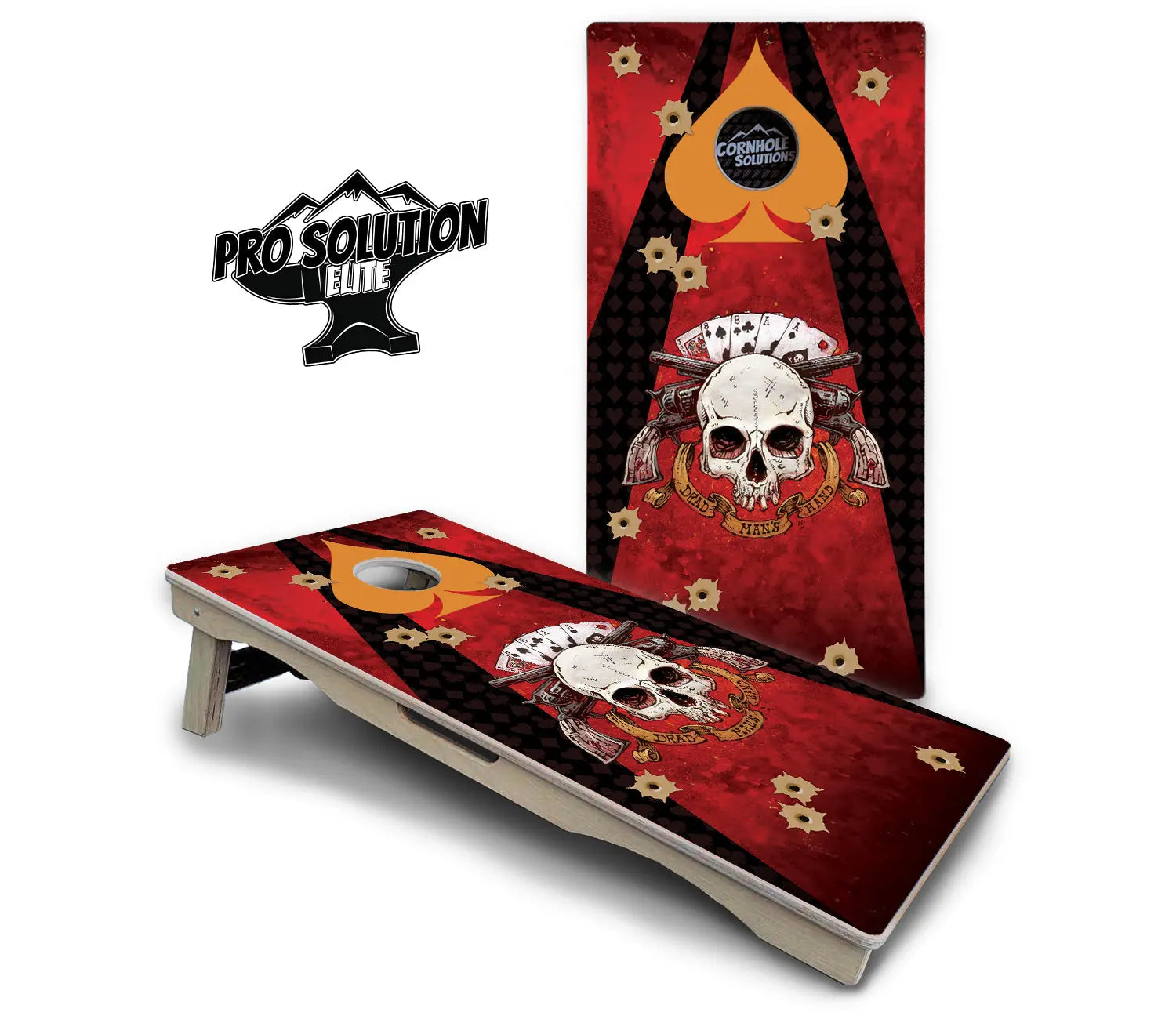 Artist Series Cornhole Boards - Pro Solution Elite Series by Cornhole Solutions, custom cornhole board detail photo 10