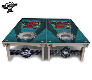Artist Series Cornhole Boards - Pro Solution Elite Series by Cornhole Solutions, custom cornhole board detail photo 14