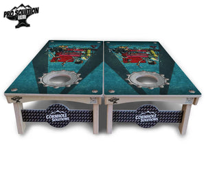 Artist Series Cornhole Boards - Pro Solution Elite Series by Cornhole Solutions, custom cornhole board detail photo 15