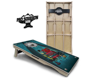 Artist Series Cornhole Boards - Pro Solution Elite Series by Cornhole Solutions, custom cornhole board detail photo 17