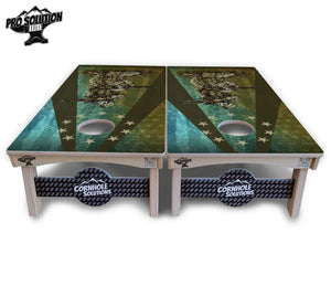 Artist Series Cornhole Boards - Pro Solution Elite Series by Cornhole Solutions, custom cornhole board detail photo 21